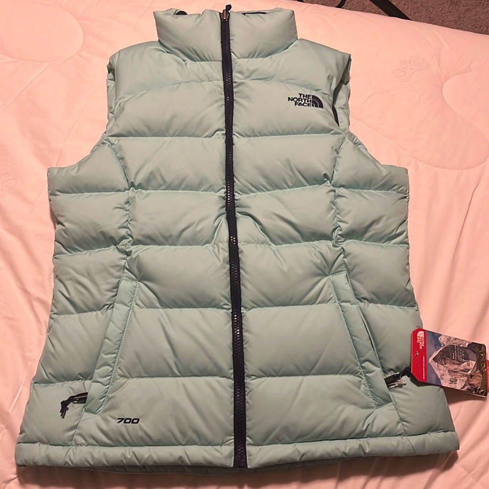 North face women’s vest - green